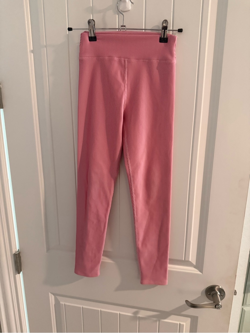 Beach Riot Sport Ribbed Leggings | Girls 9/10 | Pink